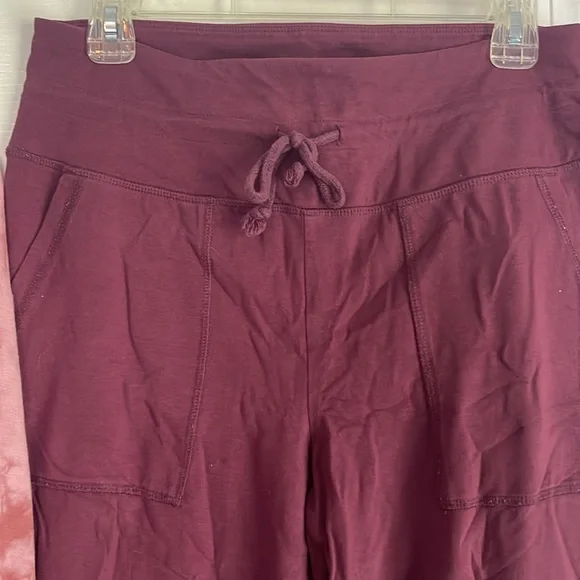 Pink Tie-Dye Tunic and Maroon Joggers Set - Picture 4 of 7